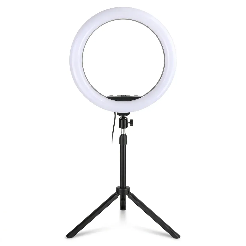 RGB LED ринг светлина с трипод отпред