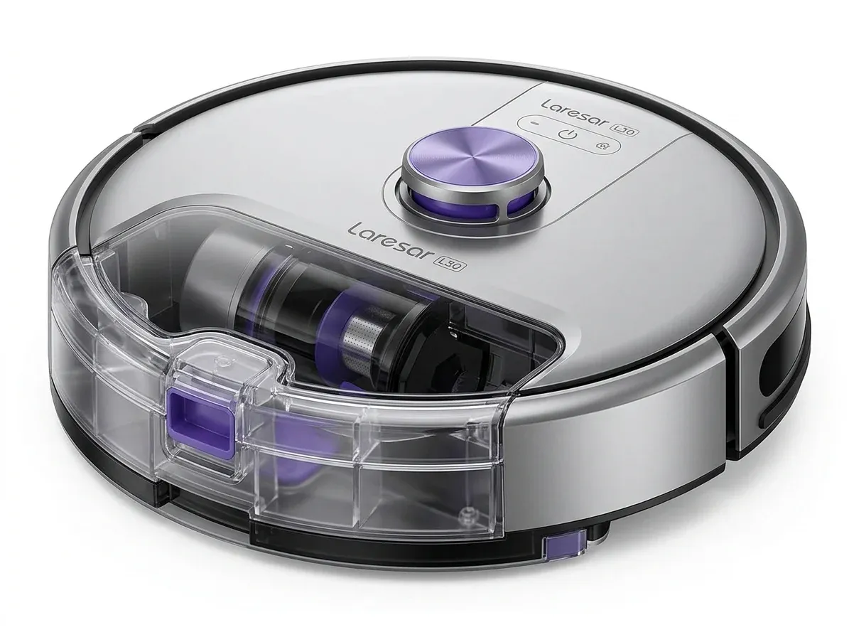 Робот прахосмукачка Laresar L30 с LiDAR
