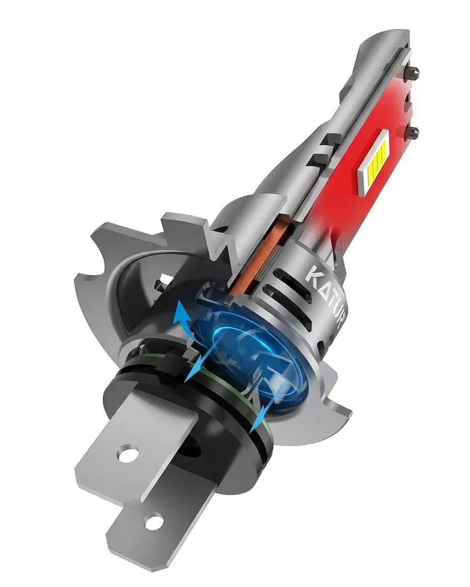 LED крушка KaTur H7 за фарове