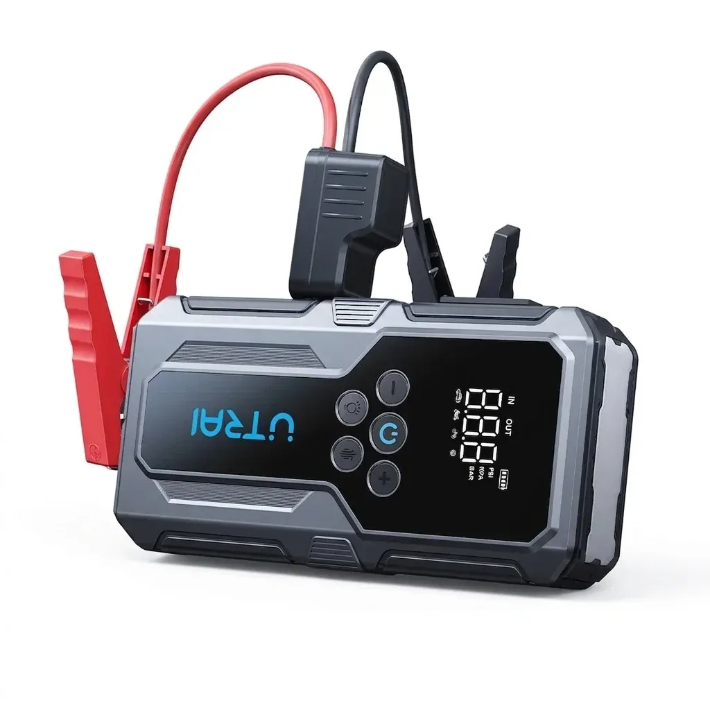 Портативен стартер и компресор UTRAI 1500A