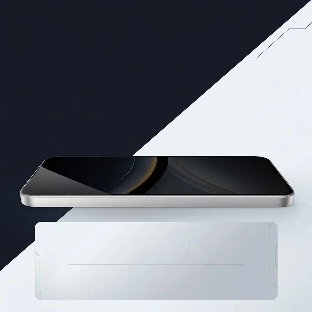 Смартфон POCO F7 5G на бял фон