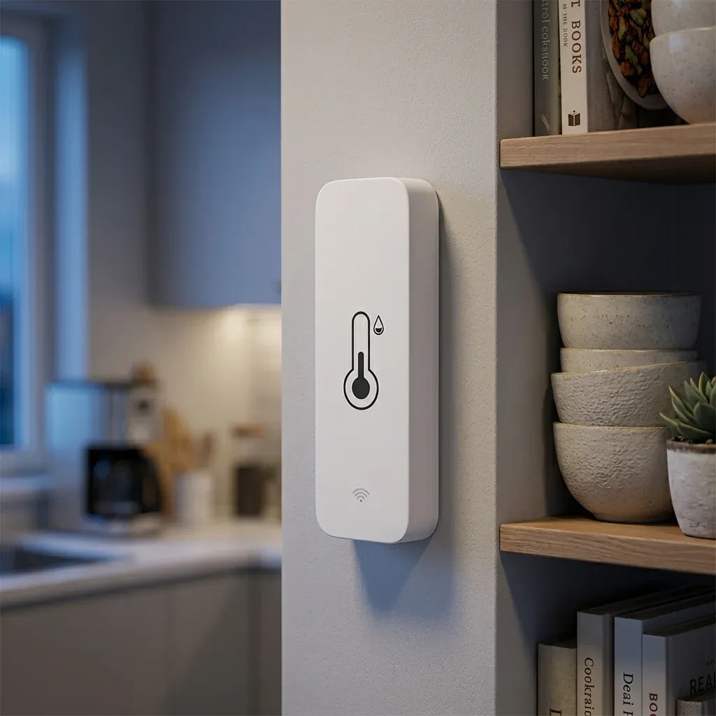 Умен сензор Tuya в модерна кухня