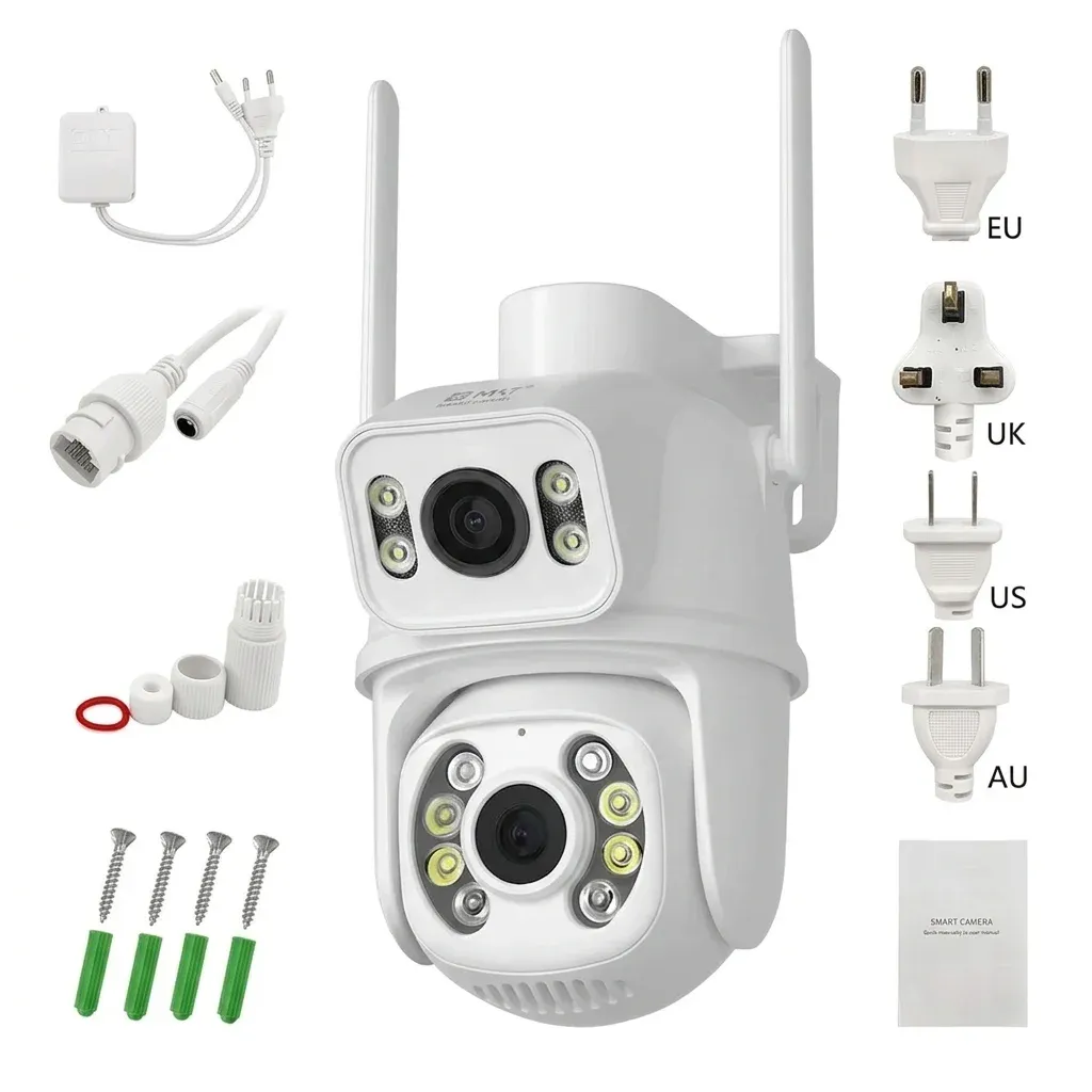 Двулещова външна Wi‑Fi PTZ камера A28