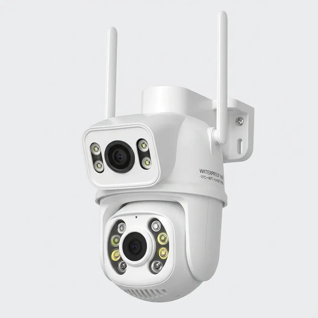 Двулещова външна Wi‑Fi PTZ камера A28