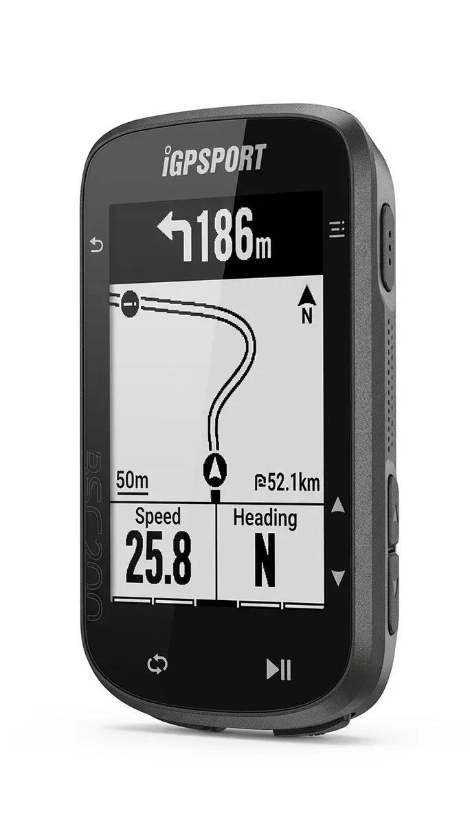 iGPSPORT BSC200 GPS велокомпютър отпред