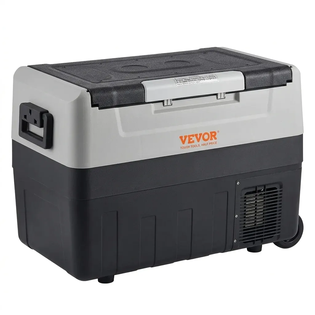 Портативен автомобилен хладилник SucceBuy с колела