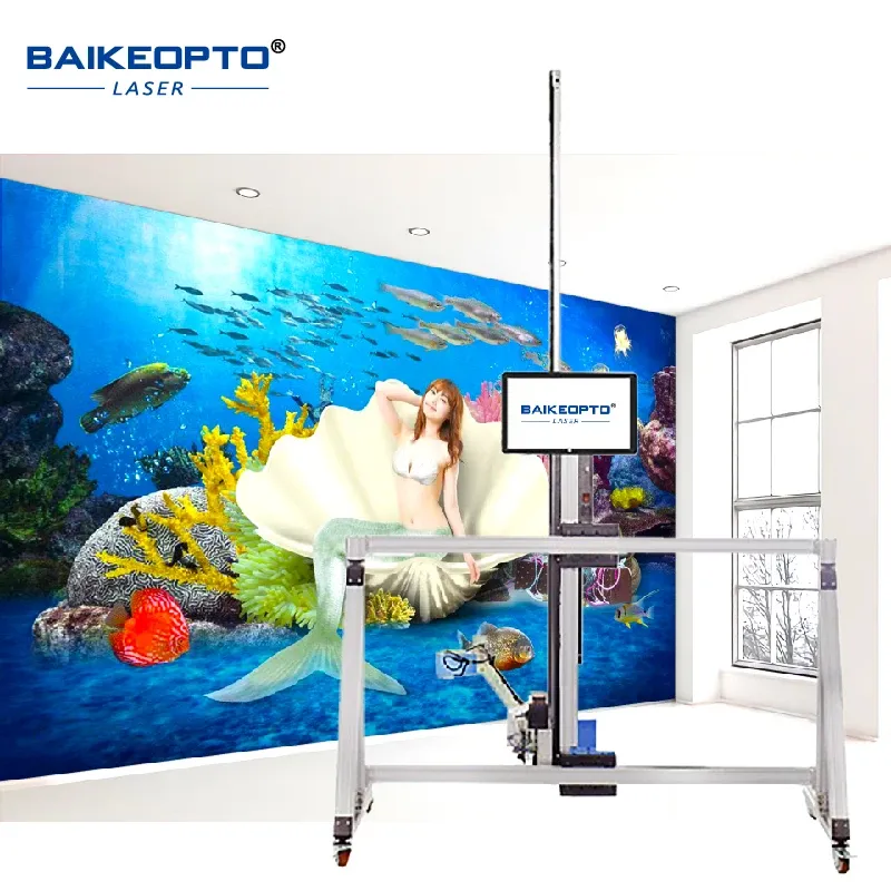 Интелигентен 3D UV стенен принтер Foxprint с AI управление