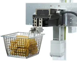 Двуфингова електрическа роботизирана щипка за индустриална автоматизация