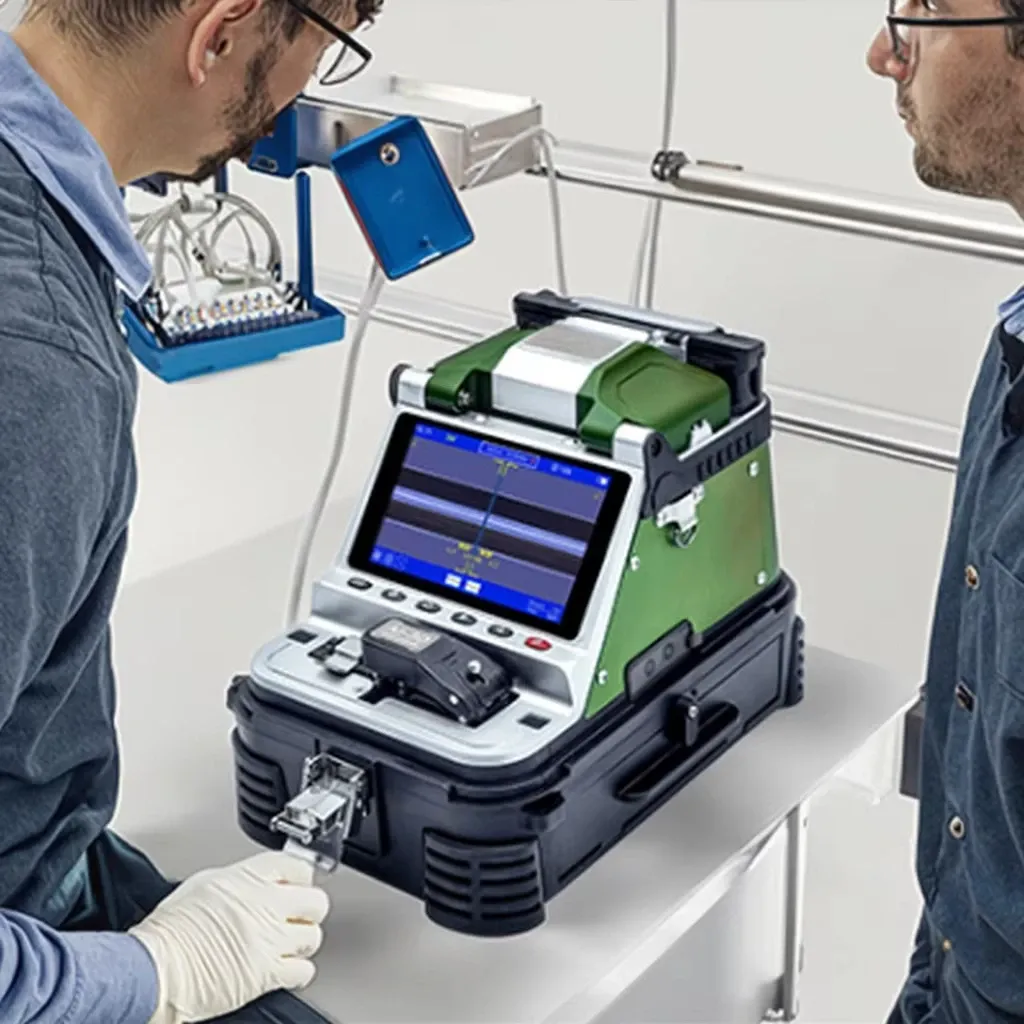 Автоматичен фюжън сплайсер Signal Fire AI-30 за FTTH