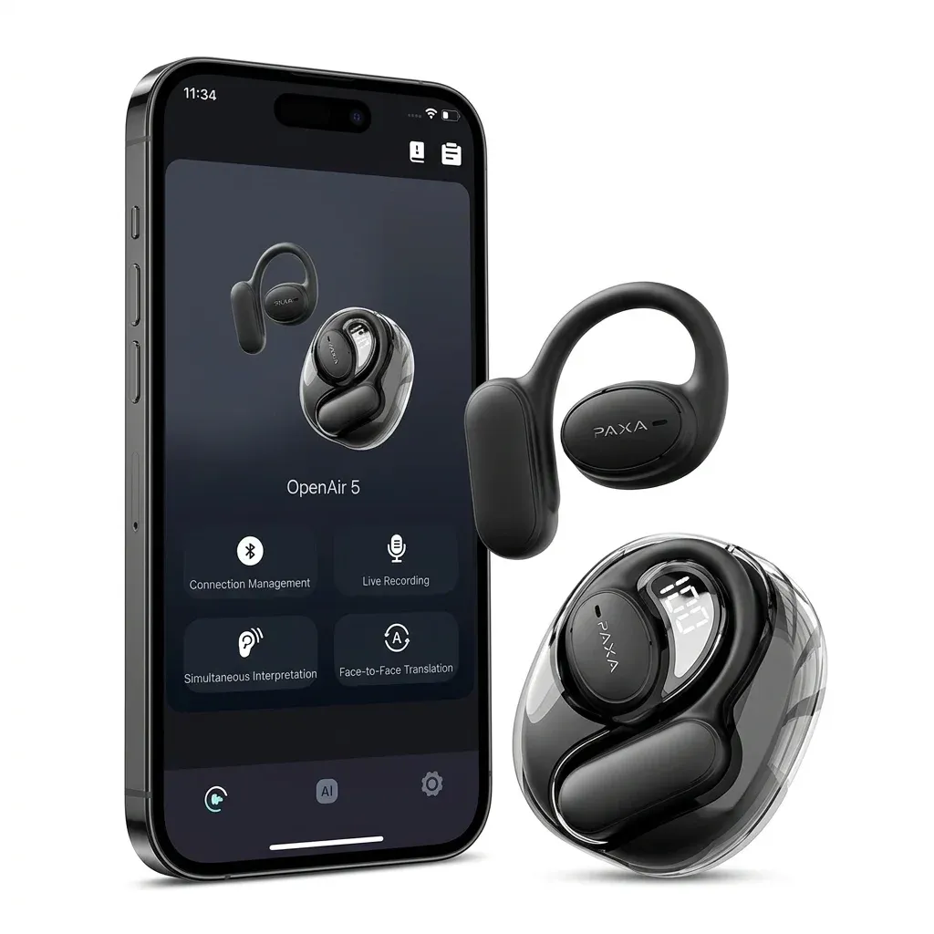 Смарт слушалки PAXA с приложение