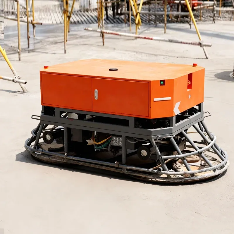 Дистанционно управляема двойнодискова заглаждаща машина AI Robot