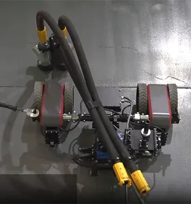 Магнитен робот за почистване на корпуси и ръжда V60