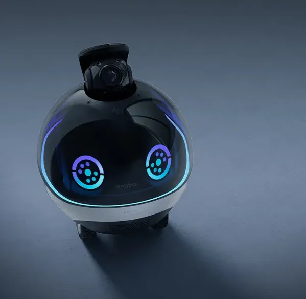 Интерактивен домашен робот EBO X с HD наблюдение и двупосочен звук