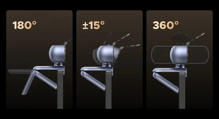 4K USB уеб камера UGREEN с автофокус и двоен микрофон