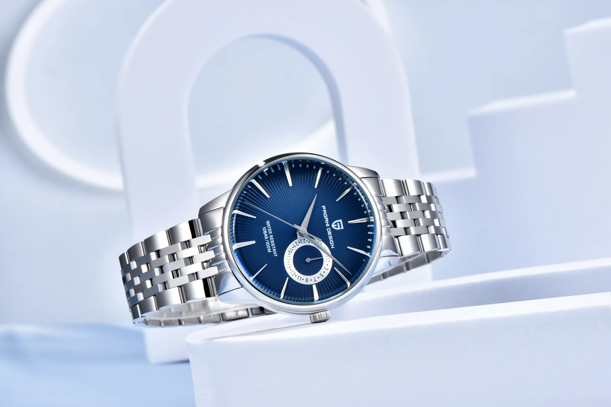 Мъжки кварцов часовник PAGANI DESIGN PD1654 със сапфир и 10 Bar