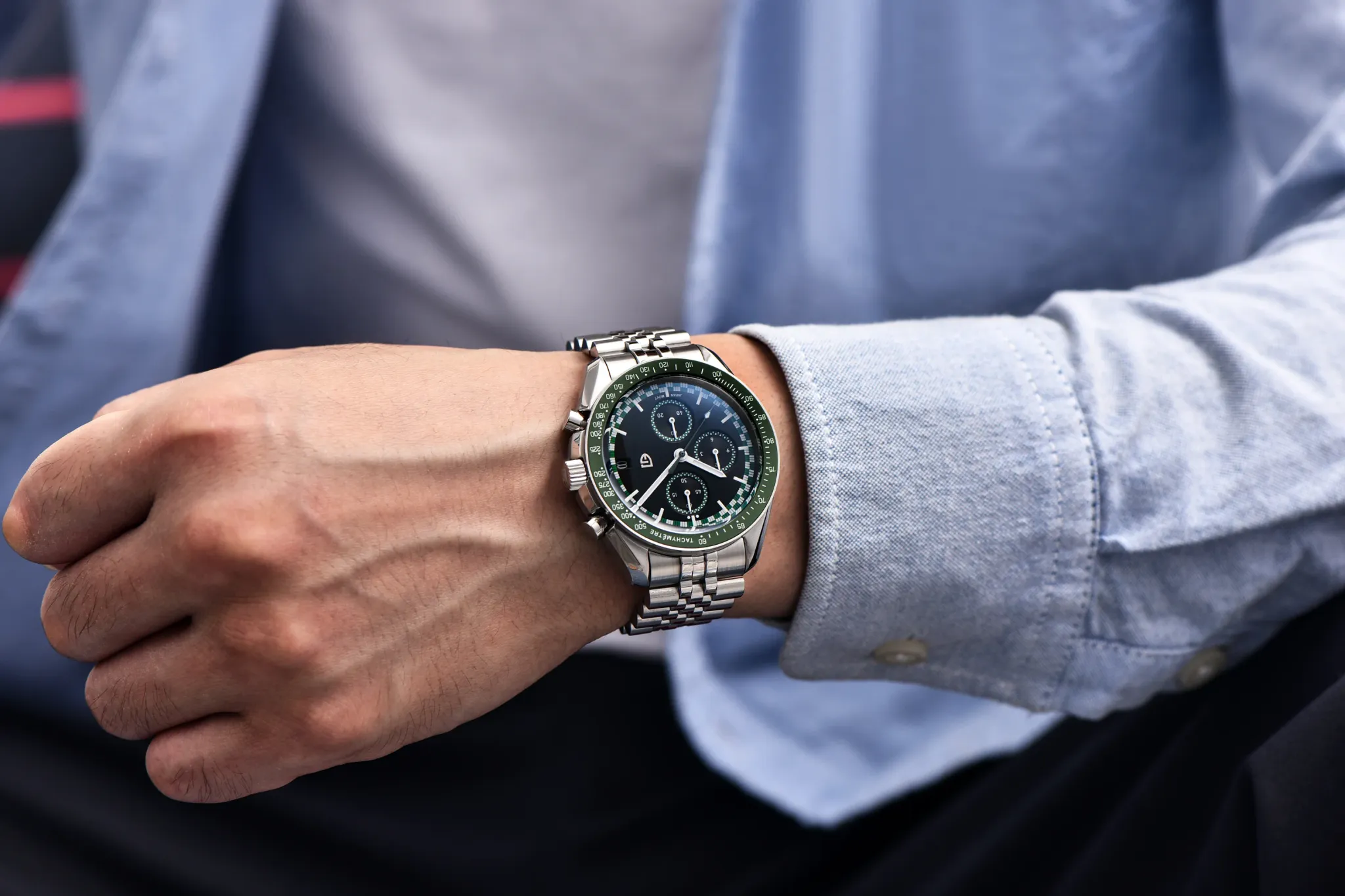 Мъжки спортен кварцов хронограф PAGANI DESIGN VK67