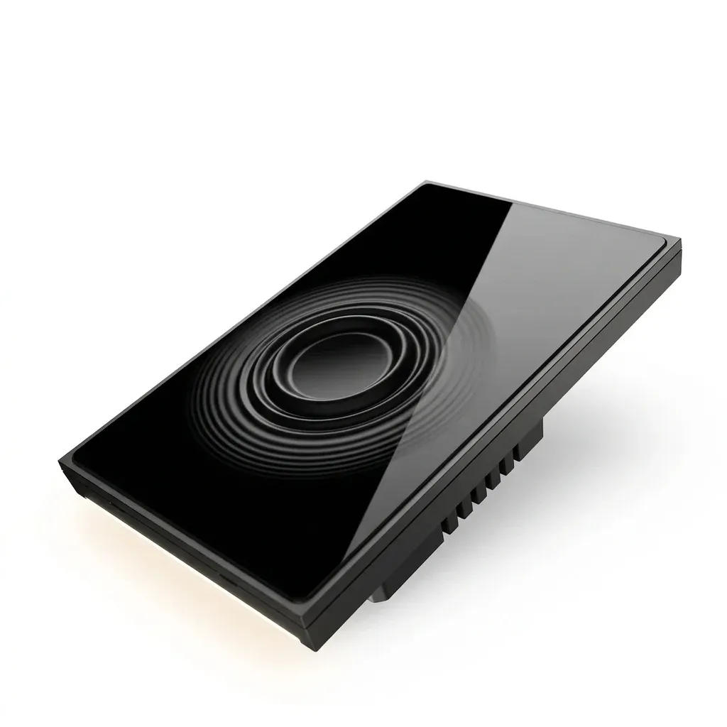 Умен ZigBee тъч ключ MOES черен