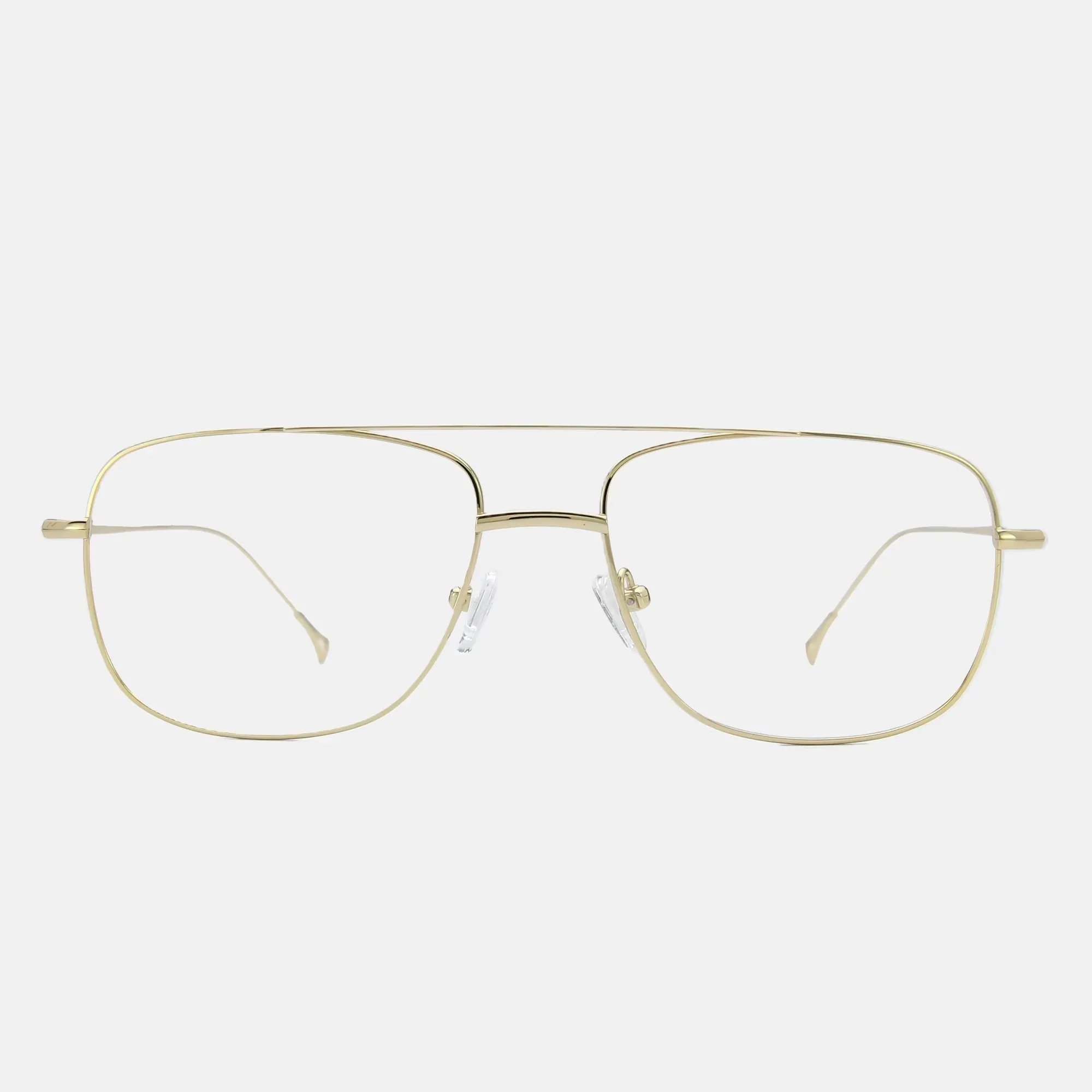 Титанови пилотски диоптрични очила BLUEMOKY с прогресивни и анти-сини лещи