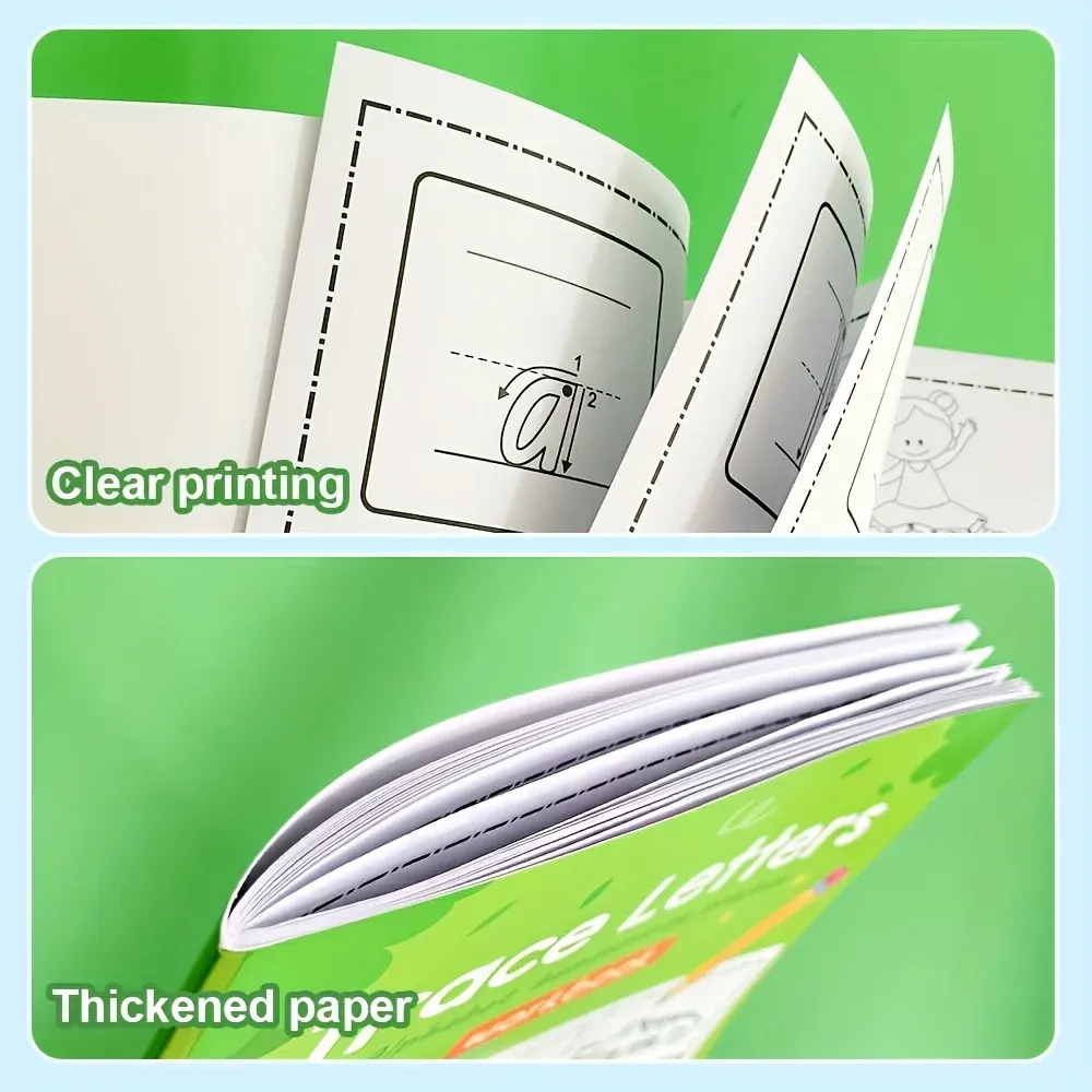 Книжка за упражнения по азбуката с оцветяване и писане