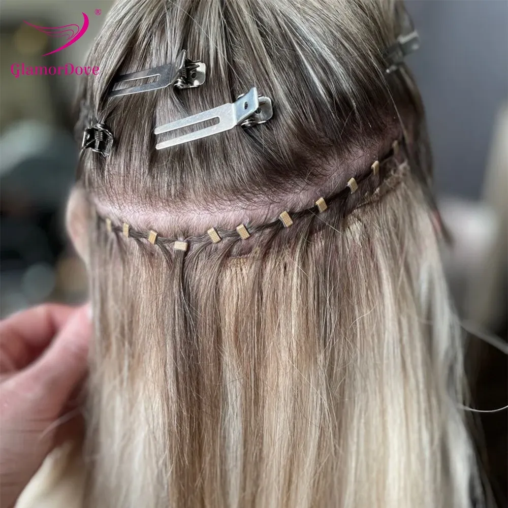 Силиконови микрорингове за удължаване на коса, 1000 броя