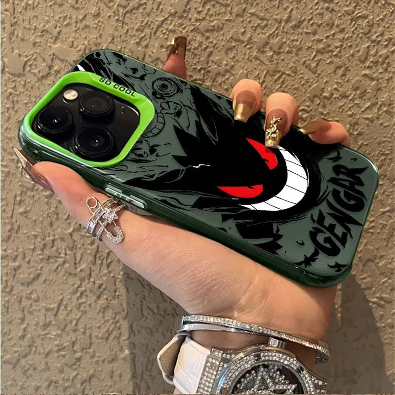 Калъф с Gengar за iPhone от PC и TPU