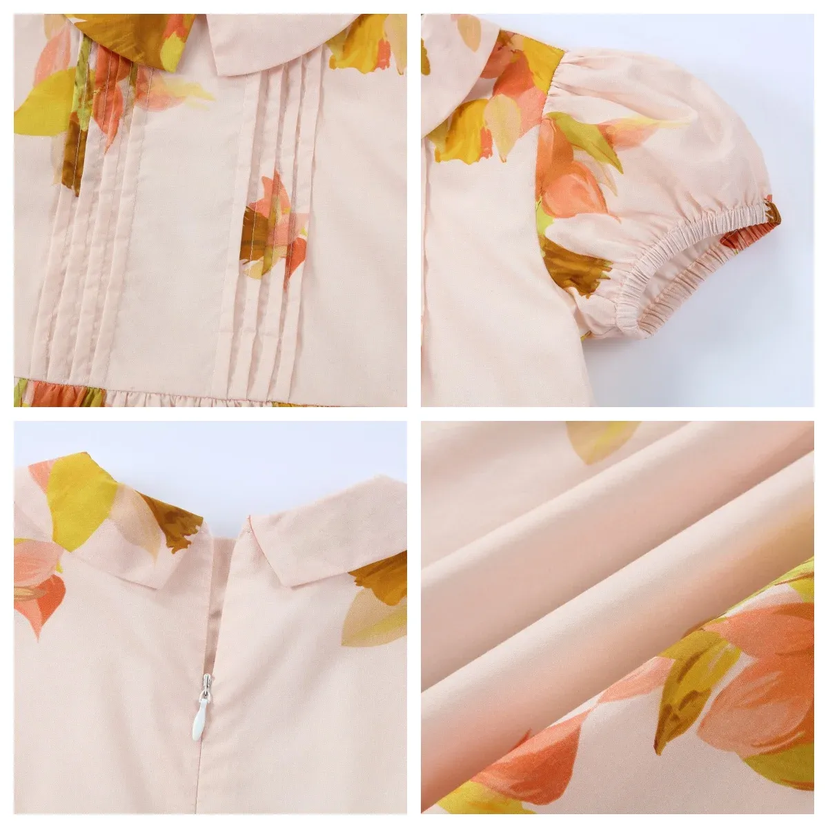 Елегантна детска рокля с бродерия и леко сако за семейни визии