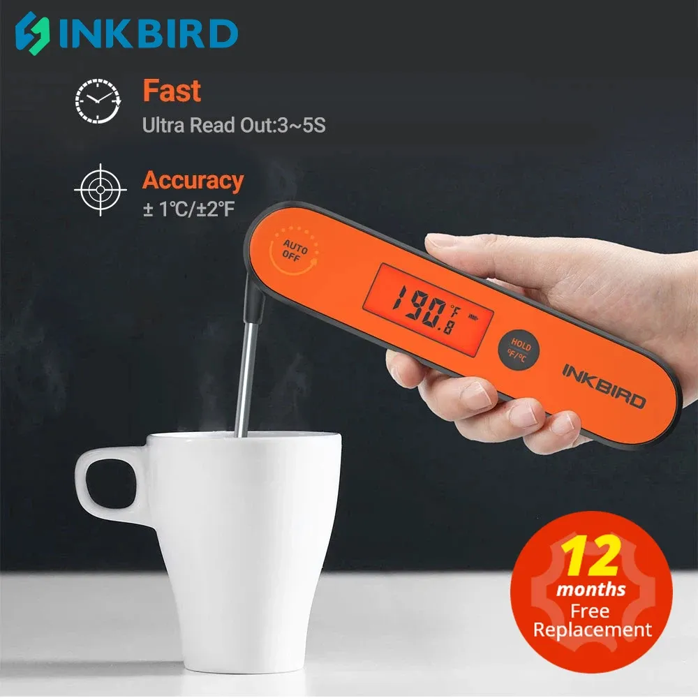 Водоустойчив дигитален термометър за месо INKBIRD IHT-1P