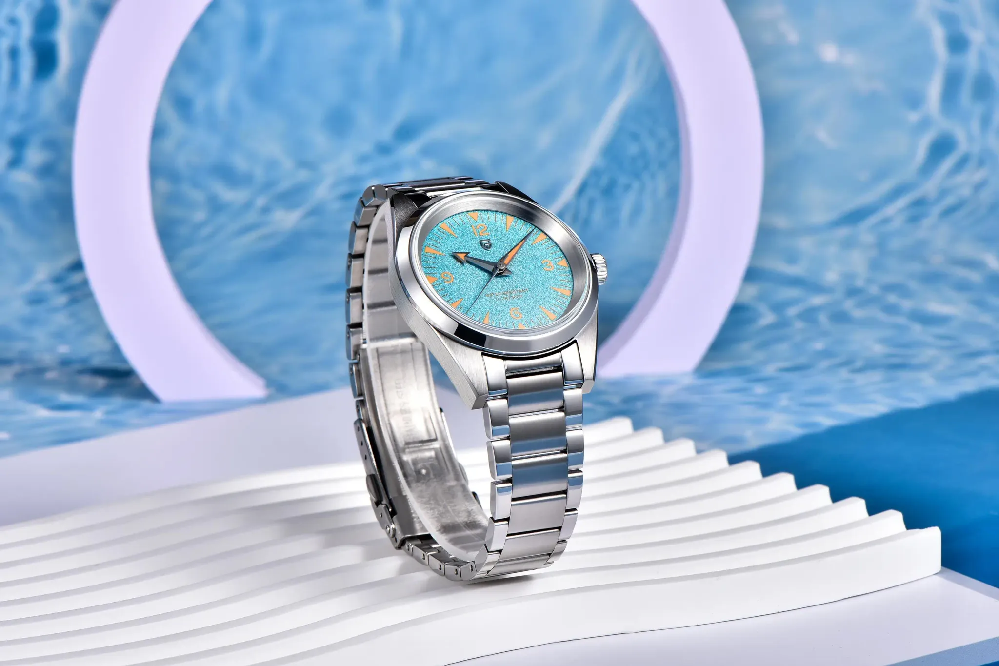 PAGANI DESIGN VH31 38 мм кварцов часовник със сапфир и 10 Bar