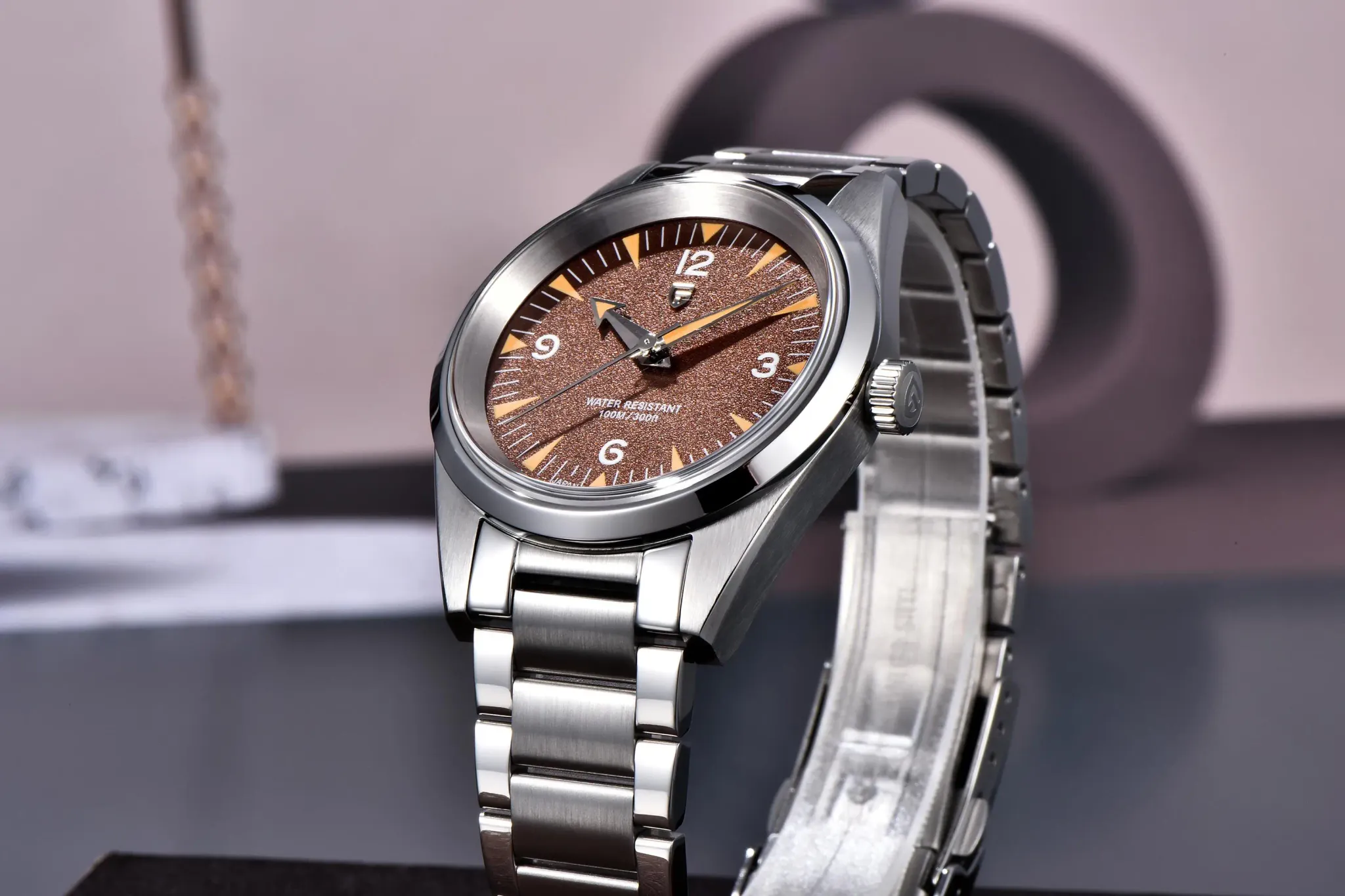 PAGANI DESIGN VH31 38 мм кварцов часовник със сапфир и 10 Bar