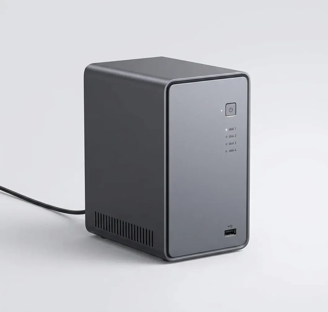 UGREEN DH4300 Plus 4-слотов NAS сървър