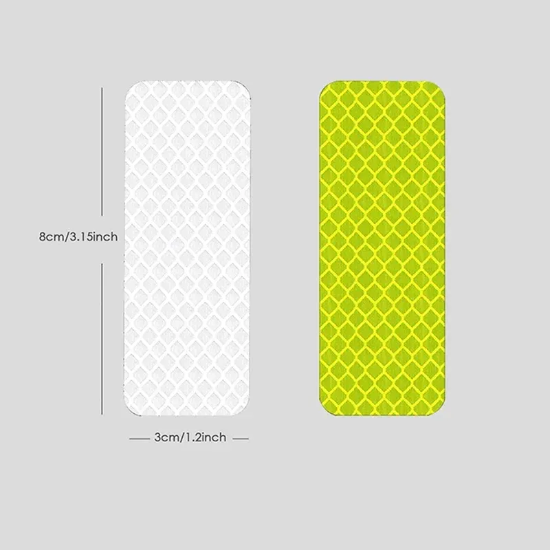 Отразяващи предупредителни лепенки за детска количка, 10 броя