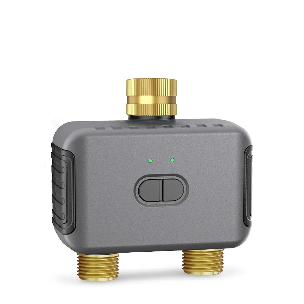 Tuya Zigbee/BT двуканален смарт таймер за поливане