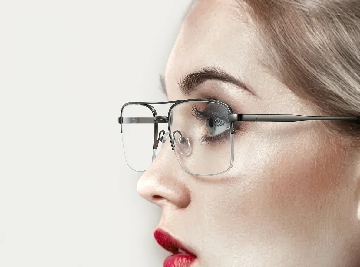 Мъжки правоъгълни диоптрични очила BLUEMOKY