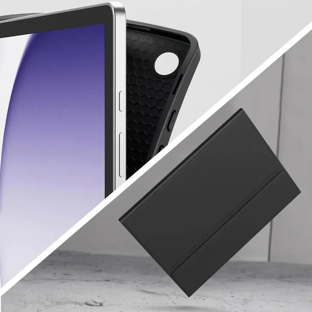 Черен калъф с Bluetooth клавиатура