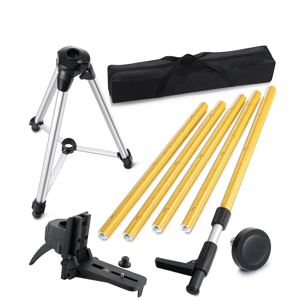 Телескопична стойка за лазерен нивелир
