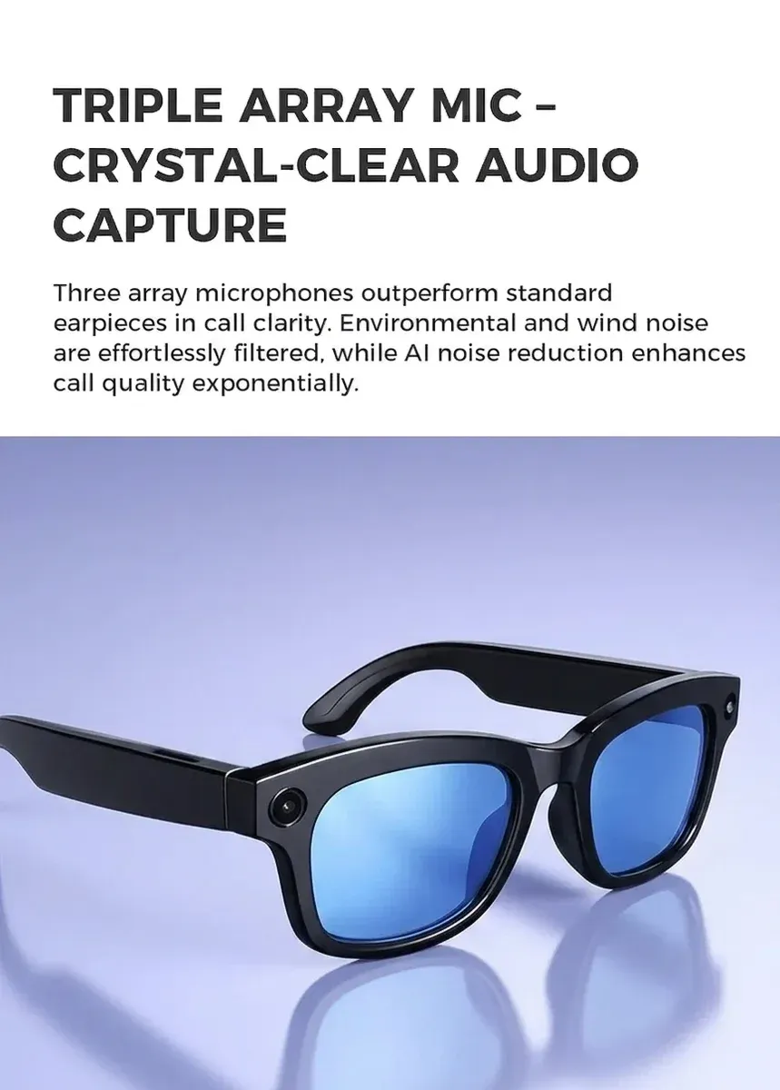 Умни очила с 4K камера