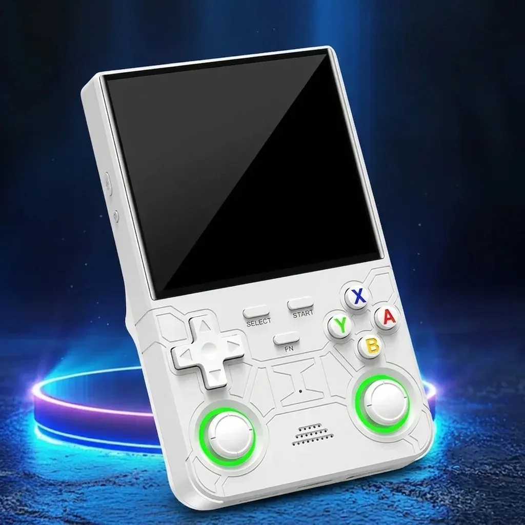 Ретро джобна конзола R36 Ultra отпред