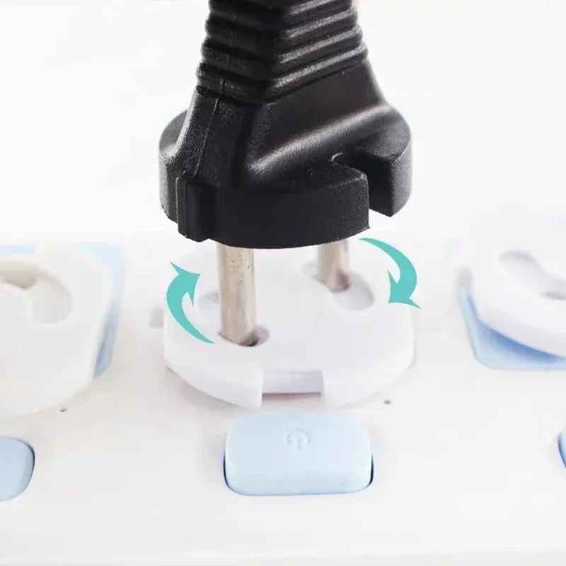 Предпазни капачки за електрически контакти с двупосочно заключване