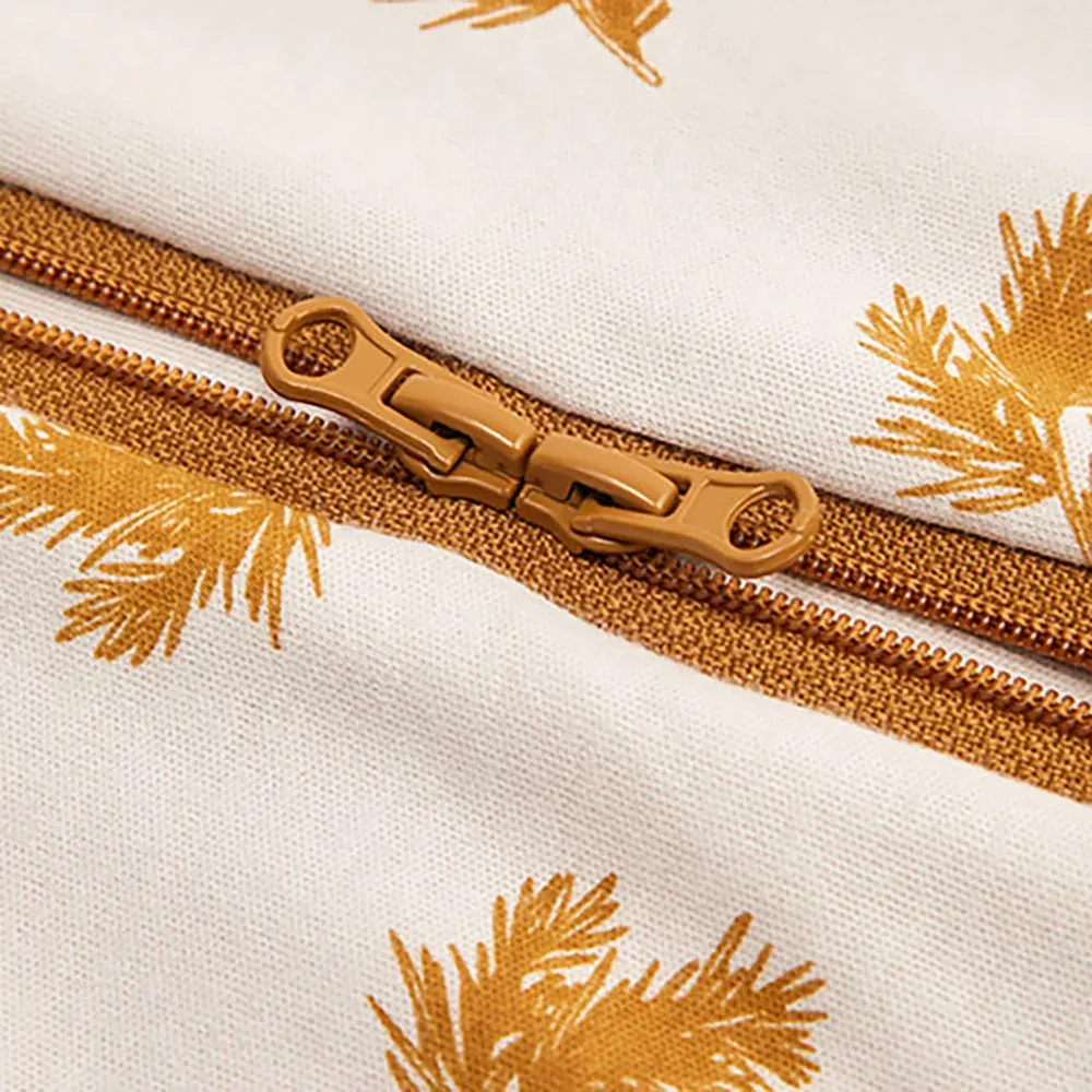 Лятна бебешка спална торба с 2-странен цип и памук