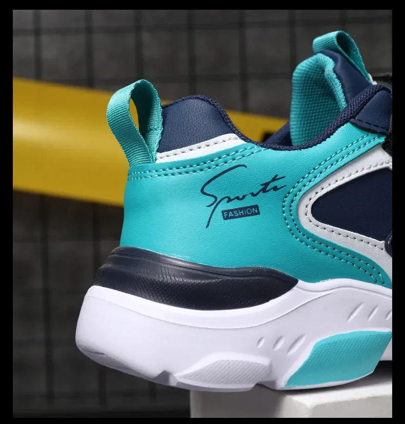 Леки детски мрежести спортни обувки с велкро