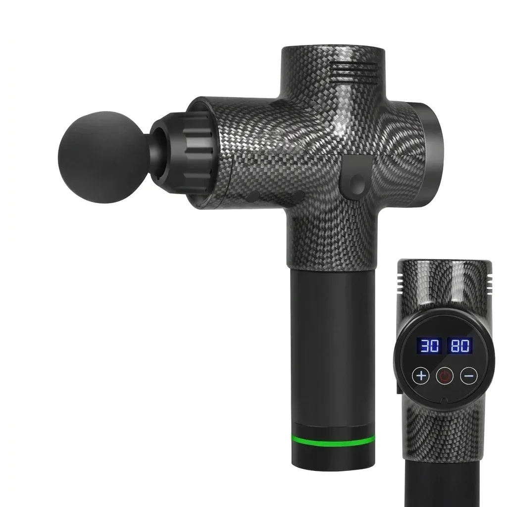 Перкусионен масажор с чиста повърхност