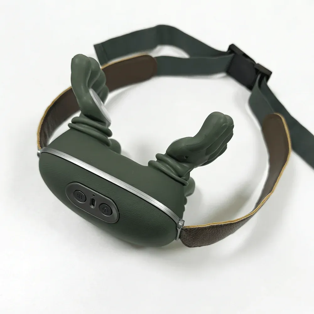 Акупресурен масажор за врат, рамене и гръб с електрическо месене