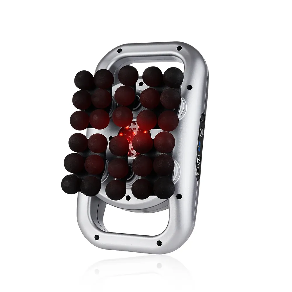 Масажен пистолет с 30 накрайника за цялото тяло