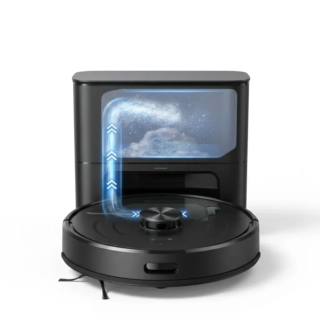 Робот прахосмукачка Lubluelu L20Max с док станция