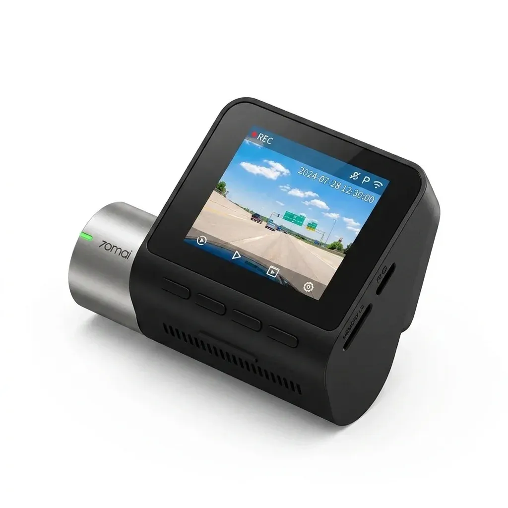 מצלמת דרך 70mai A510 שחורה עם מסך