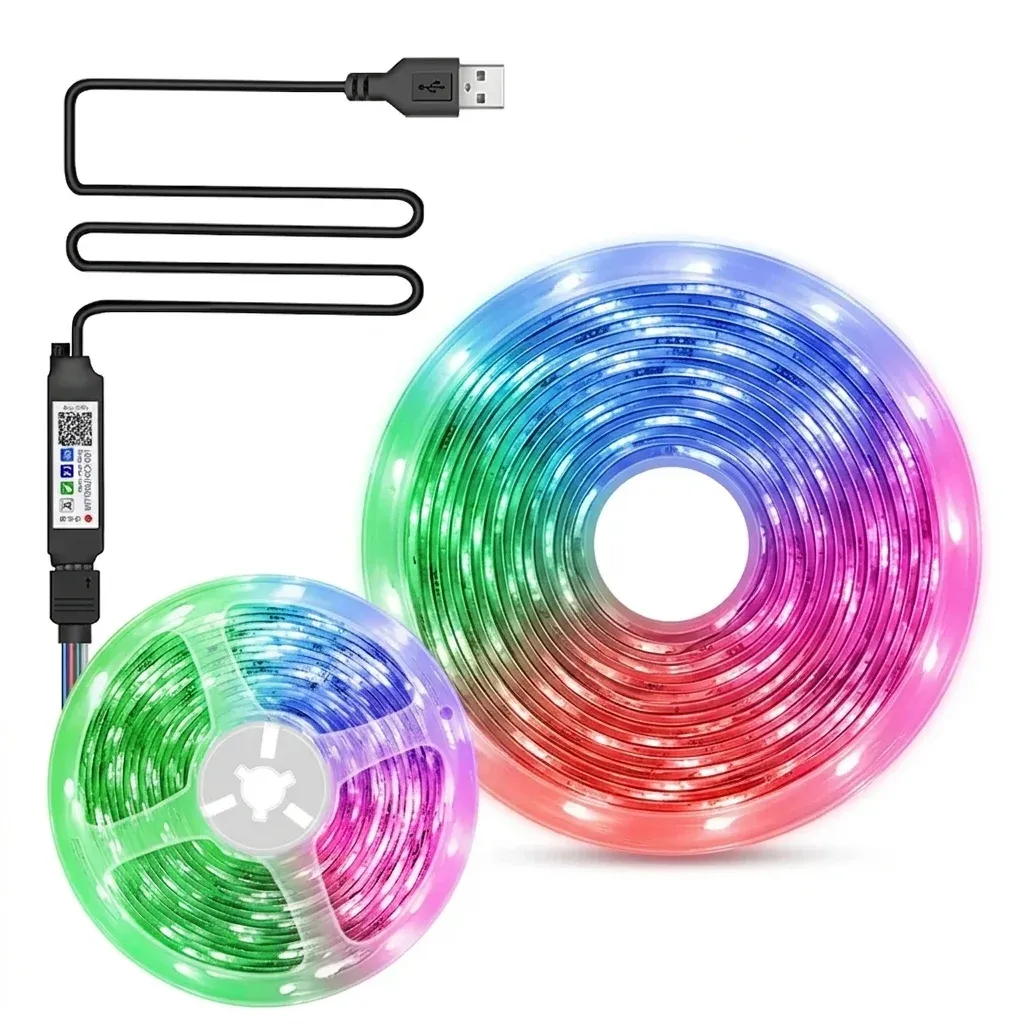 Лента RGB LED с USB и контролер