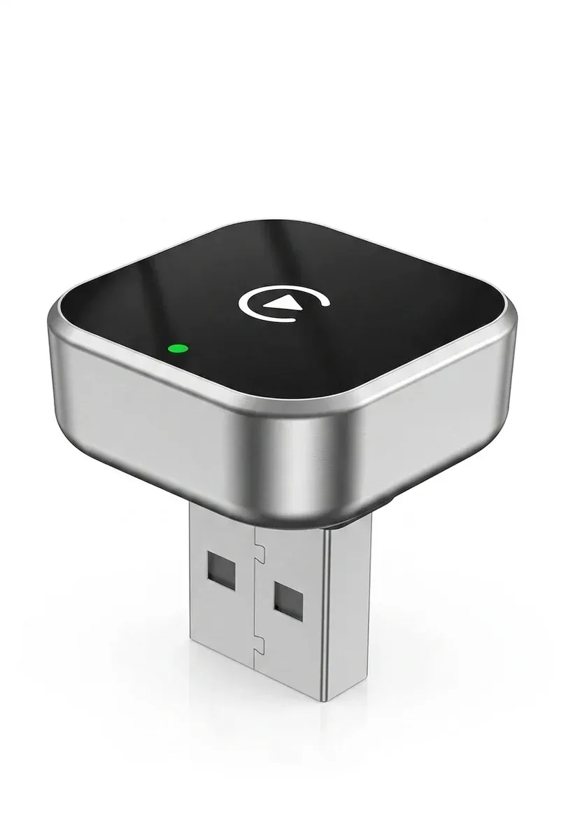 Безжичен CarPlay Android Auto адаптер 2-в-1