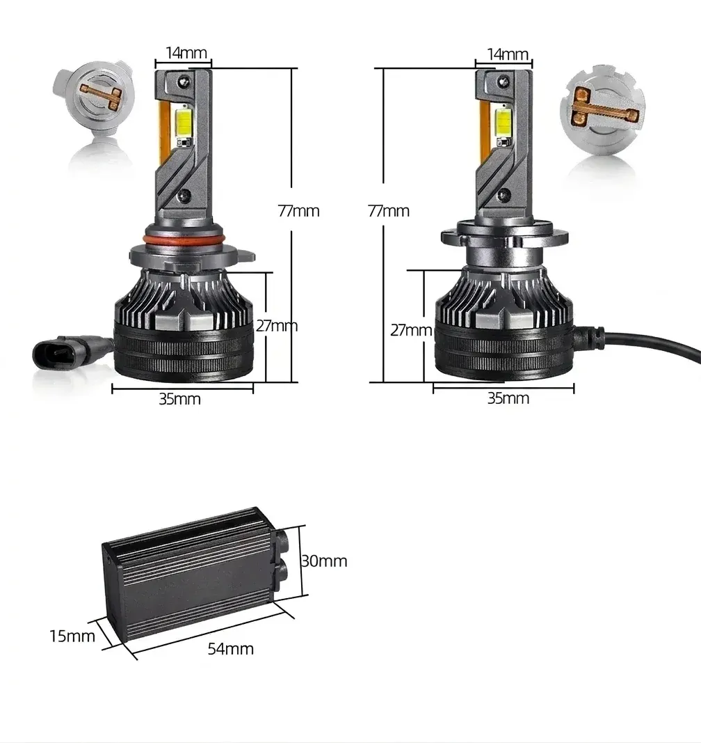 LED крушки за фарове K6C/K7C