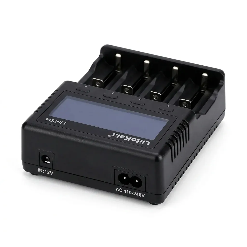 Интелигентно зарядно LiitoKala с четири слота