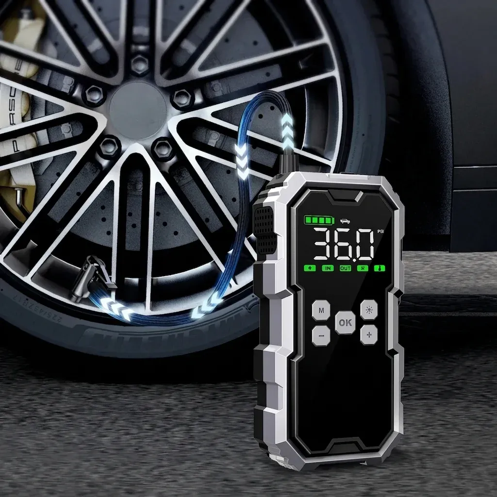 Многофункционален стартер с компресор 150 PSI